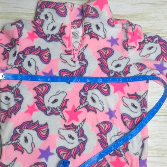 Children's Place "PLACE" Fleece Top Size Medium - Picture 4 of 7